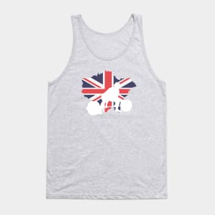 UK Flag Deadlift - Powerlifting Tank Top